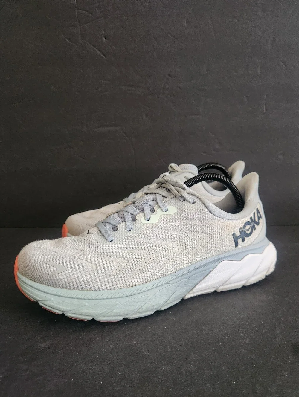 Hoka One One Arahi 6 Shoes Womens Size 9.5D Light Blue Stability Running Sneaker